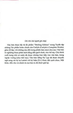  Bàn Về Người Hùng, Tín Ngưỡng Người Hùng Và Tinh Thần Anh Hùng - Thomas Carlyle 