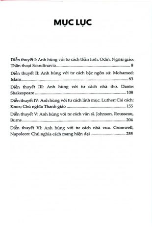  Bàn Về Người Hùng, Tín Ngưỡng Người Hùng Và Tinh Thần Anh Hùng - Thomas Carlyle 