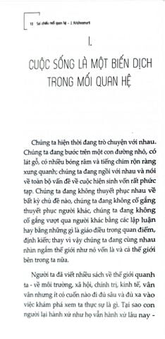  Soi Chiếu Mối Quan Hệ - 
J. Krishnamurti 