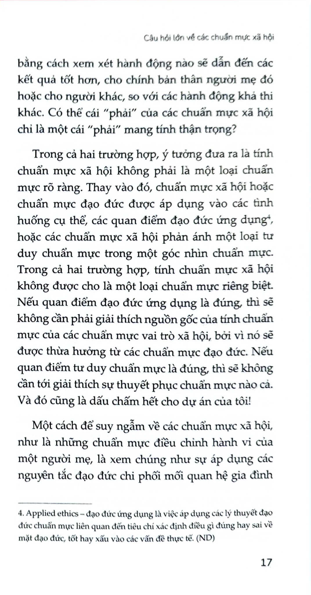 Chuẩn Mực Xã Hội - Một Cách Tiếp Cận Từ Bản Thể Luận - Charlotte Witt