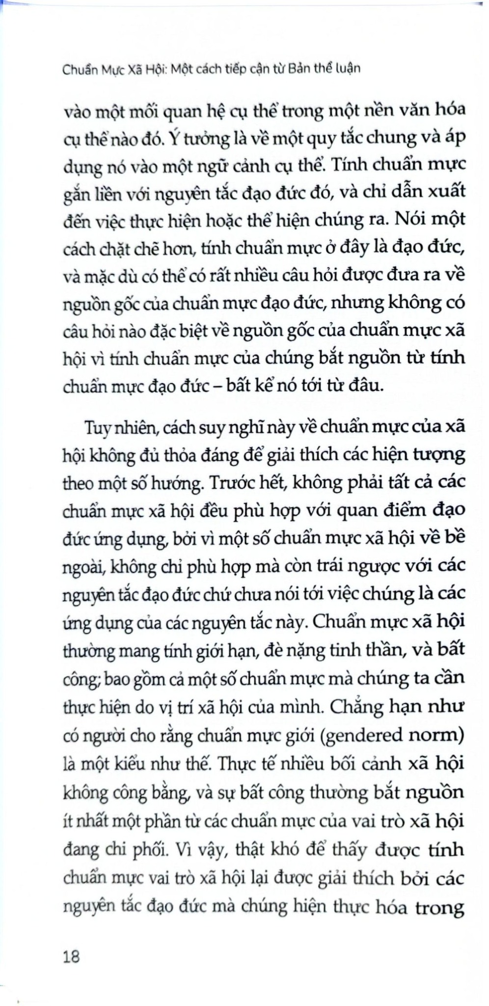 Chuẩn Mực Xã Hội - Một Cách Tiếp Cận Từ Bản Thể Luận - Charlotte Witt