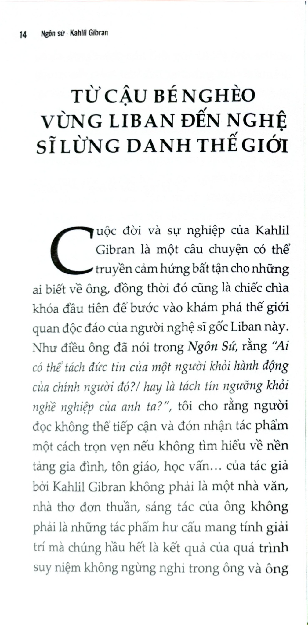 Ngôn Sứ - Bí Mật Cuộc Sống Giữa Hai Bờ Sinh Tử - Kahlil Gibran