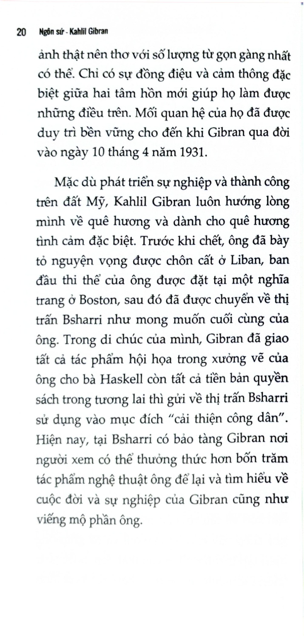 Ngôn Sứ - Bí Mật Cuộc Sống Giữa Hai Bờ Sinh Tử - Kahlil Gibran