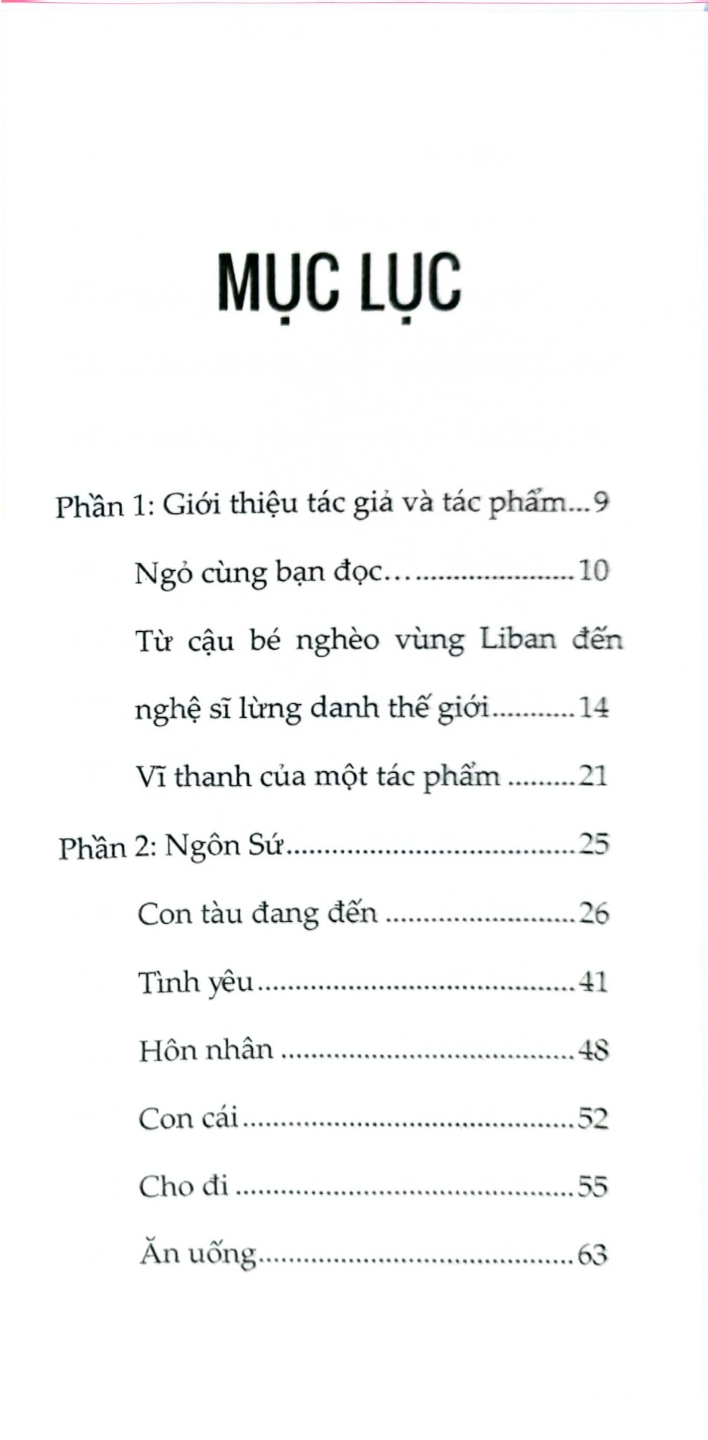 Ngôn Sứ - Bí Mật Cuộc Sống Giữa Hai Bờ Sinh Tử - Kahlil Gibran