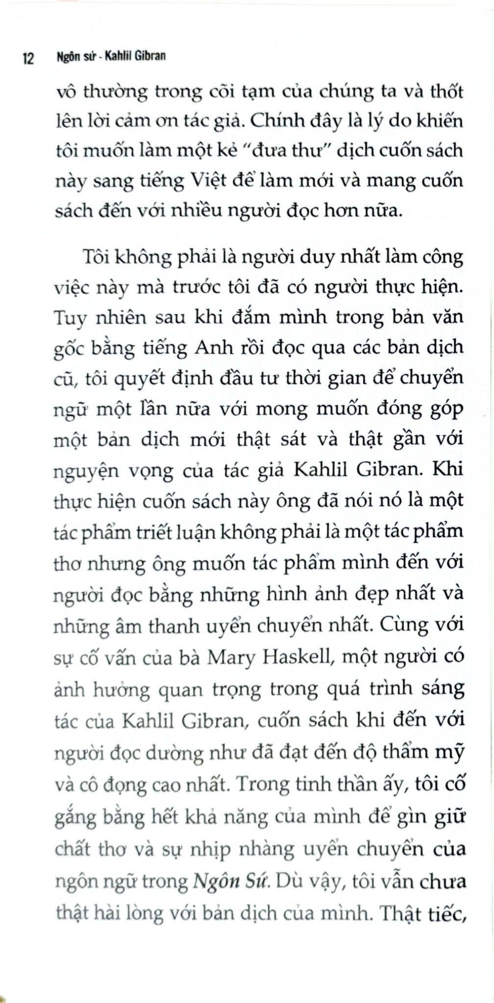 Ngôn Sứ - Bí Mật Cuộc Sống Giữa Hai Bờ Sinh Tử - Kahlil Gibran