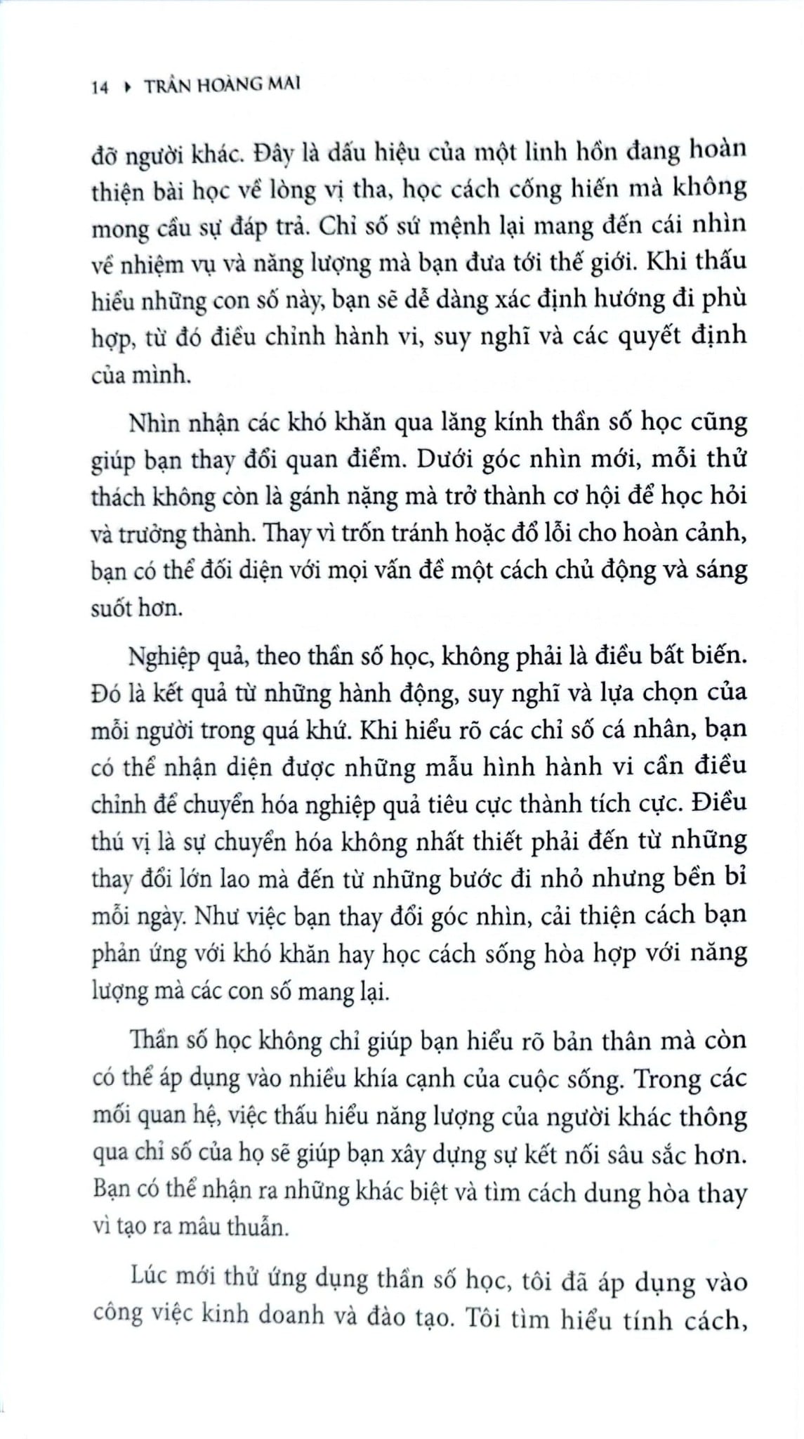 Thần Số Học - Giải Mã Nghiệp Và Bí Mật Thịnh Vượng - Trần Hoàng Mai
