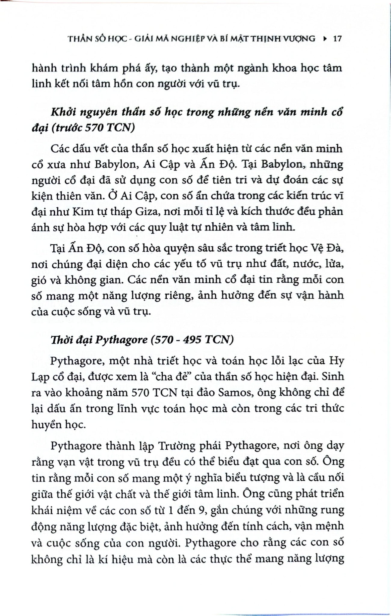 Thần Số Học - Giải Mã Nghiệp Và Bí Mật Thịnh Vượng - Trần Hoàng Mai