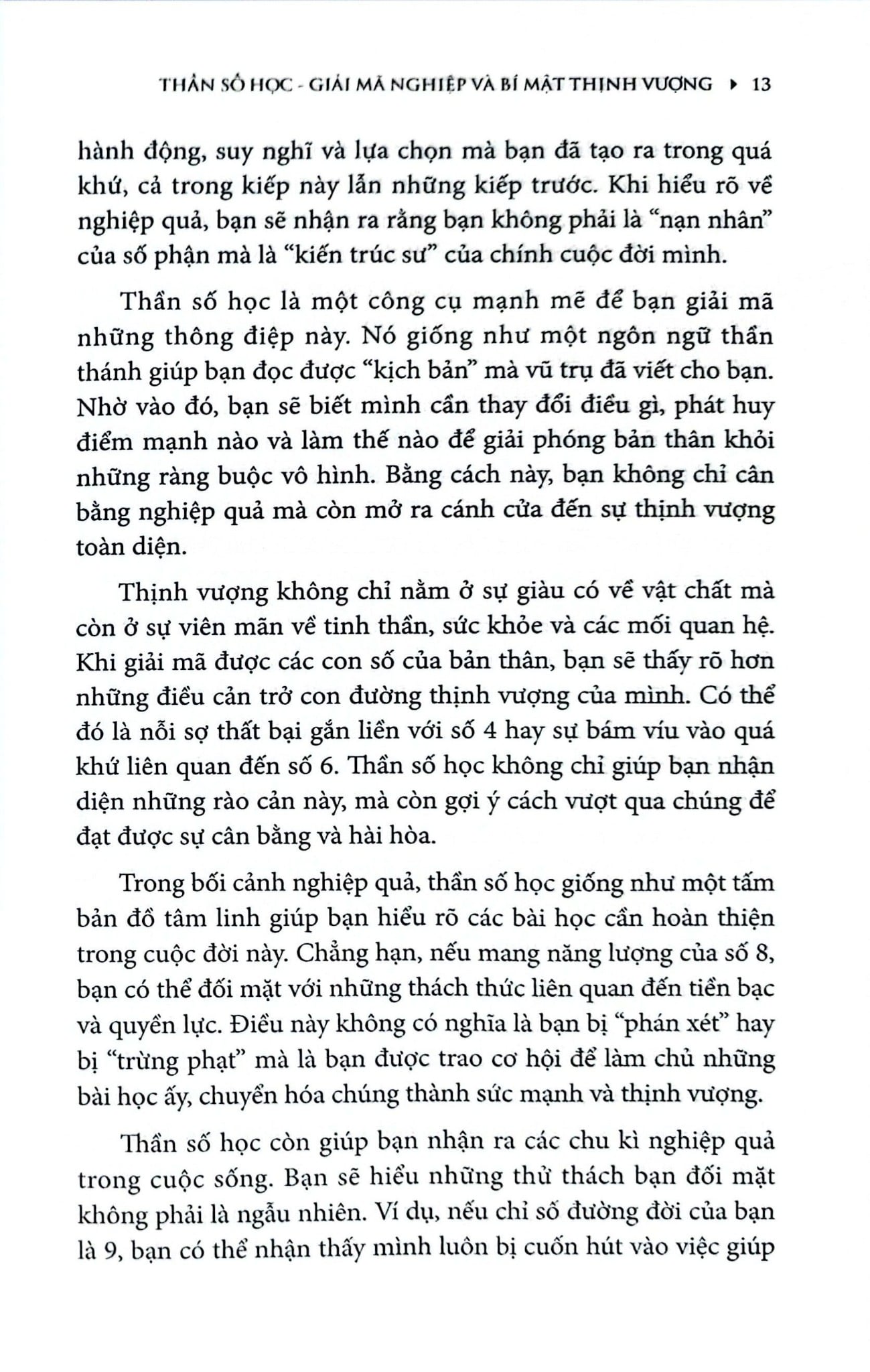 Thần Số Học - Giải Mã Nghiệp Và Bí Mật Thịnh Vượng - Trần Hoàng Mai