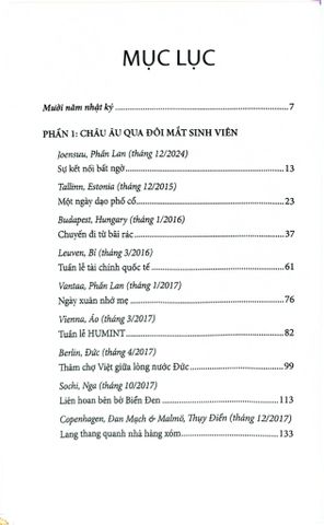  Châu Âu - 10 Năm Chuyện Vặt - Nguyễn Đình Lộc 
