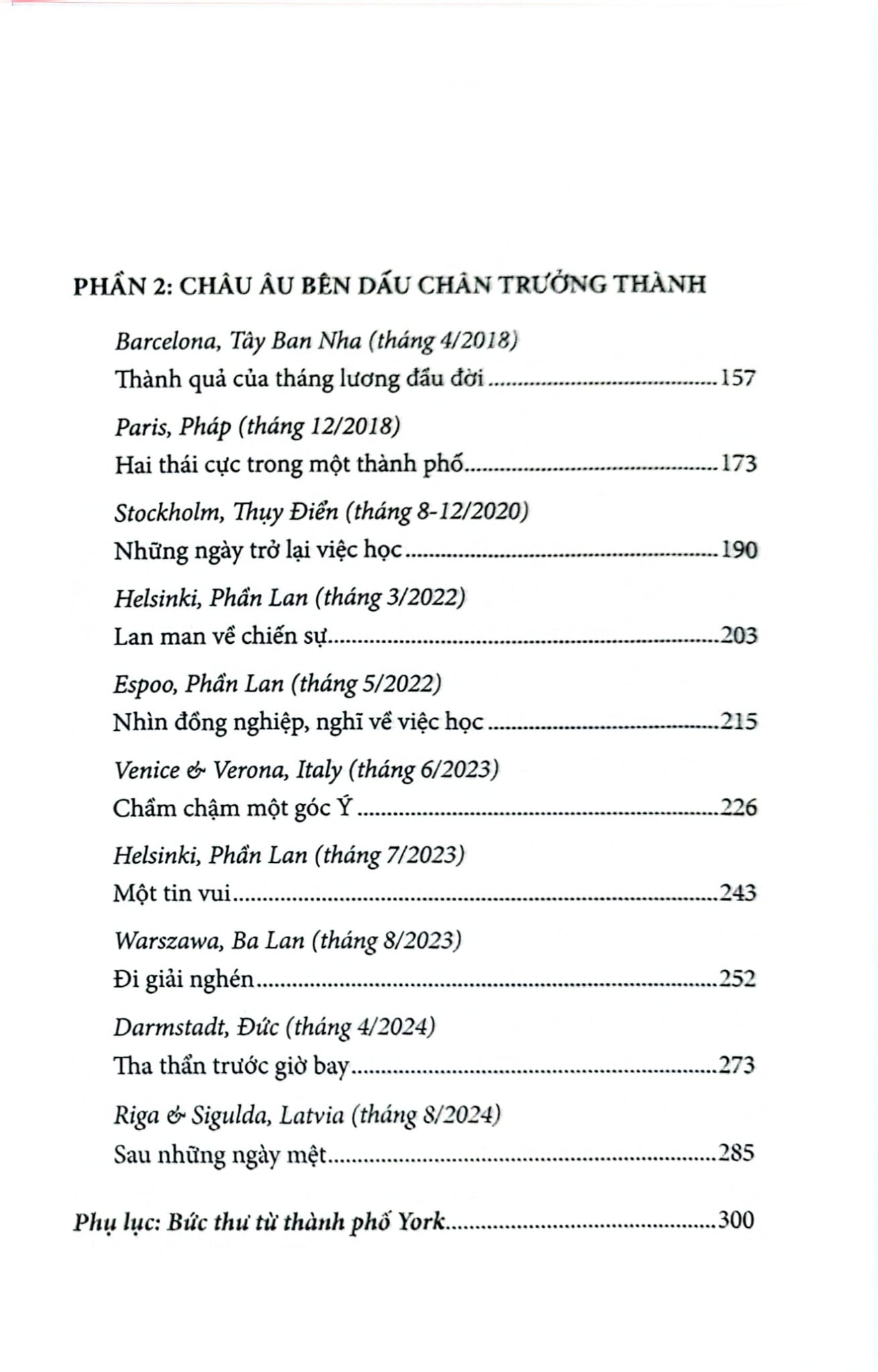 Châu Âu - 10 Năm Chuyện Vặt - Nguyễn Đình Lộc