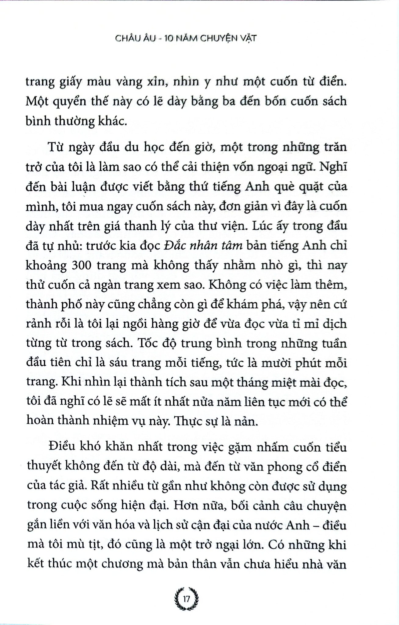 Châu Âu - 10 Năm Chuyện Vặt - Nguyễn Đình Lộc