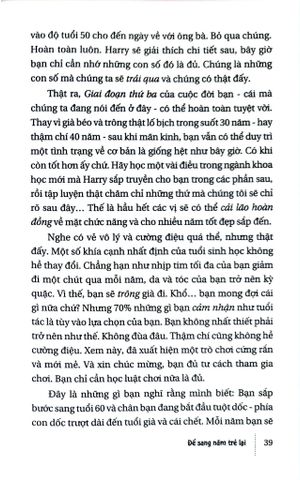  Để Sang Năm Trẻ Lại - Quà Tặng Cho Phái Nữ - Chris Crowley, Henrys Lodge 