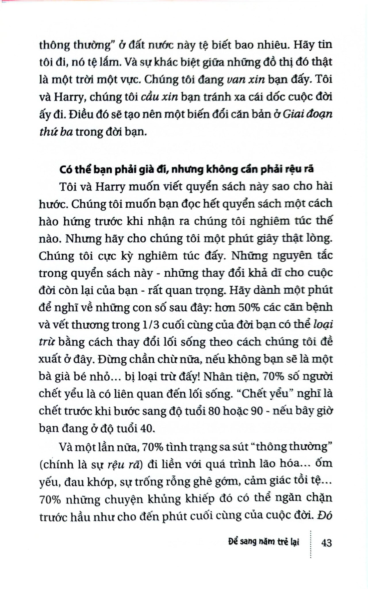 Để Sang Năm Trẻ Lại - Quà Tặng Cho Phái Nữ - Chris Crowley, Henrys Lodge