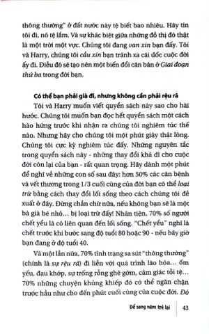  Để Sang Năm Trẻ Lại - Quà Tặng Cho Phái Nữ - Chris Crowley, Henrys Lodge 
