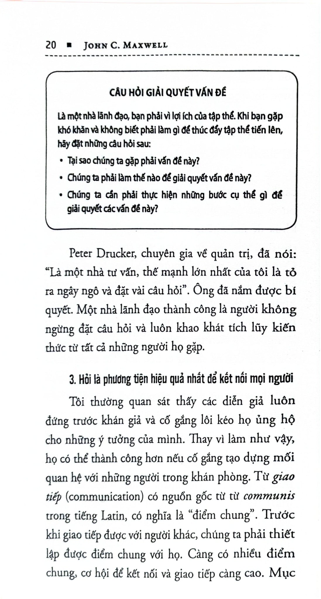 Lãnh Đạo Giỏi Hỏi Câu Hỏi Hay - John C. Maxwell