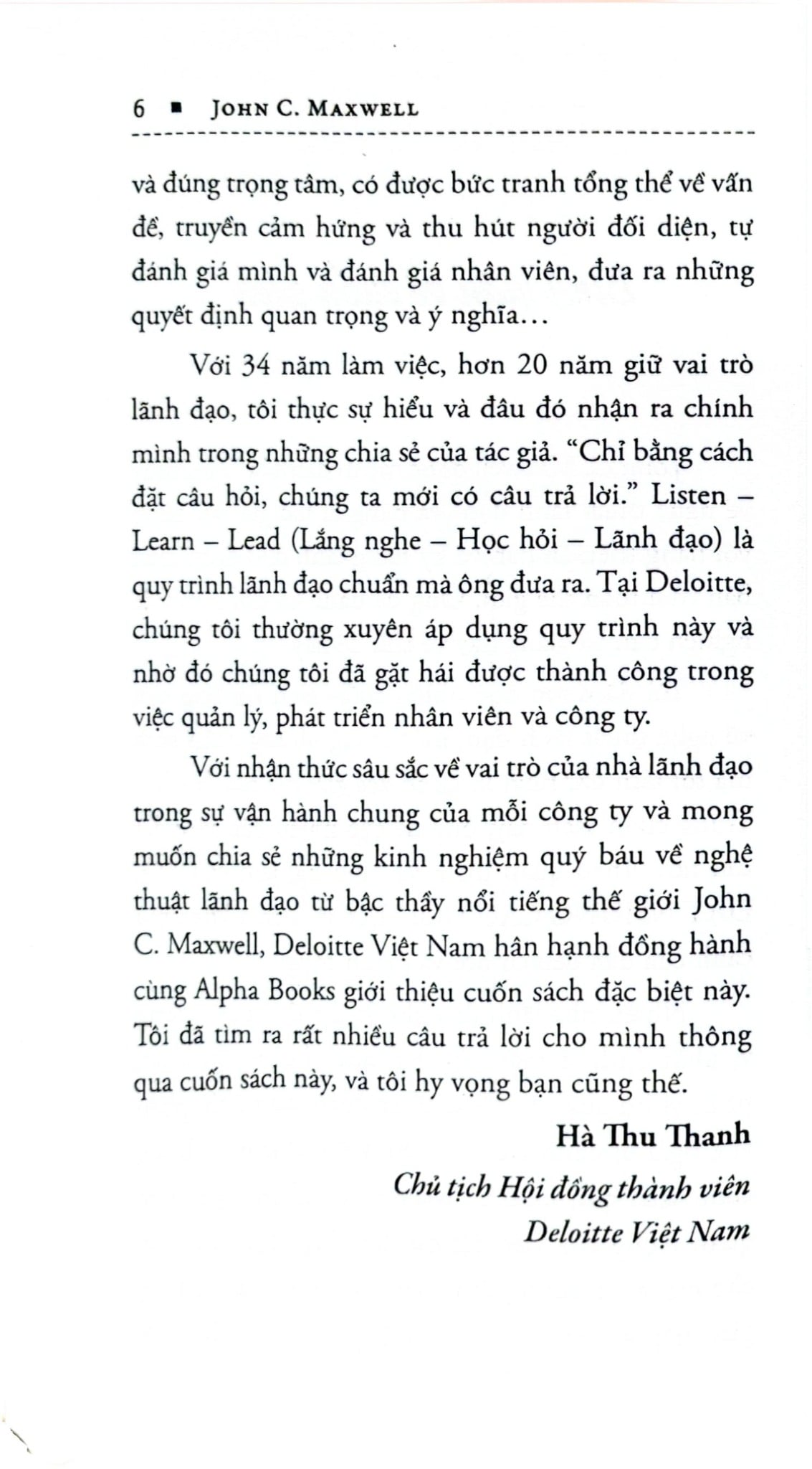 Lãnh Đạo Giỏi Hỏi Câu Hỏi Hay - John C. Maxwell