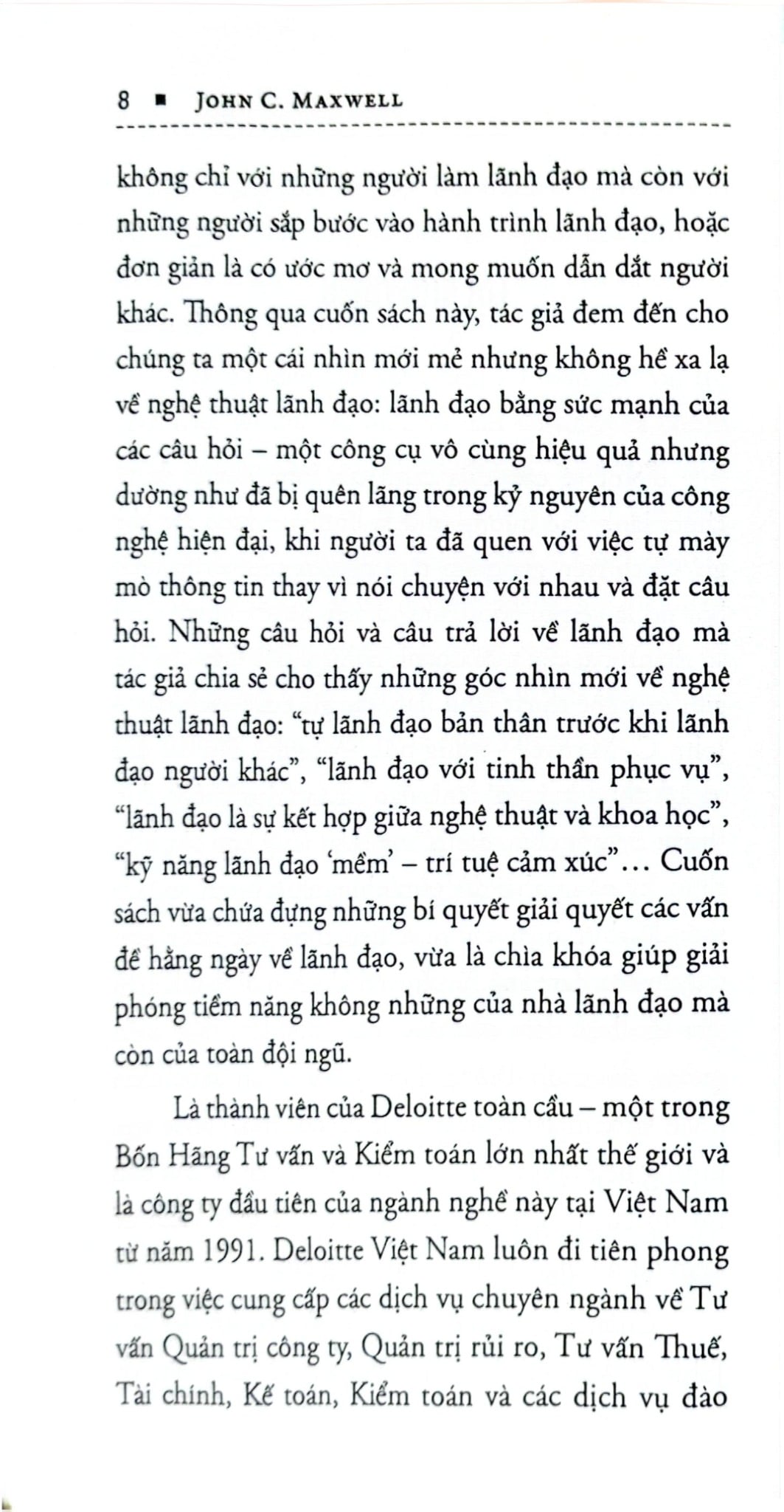 Lãnh Đạo Giỏi Hỏi Câu Hỏi Hay - John C. Maxwell