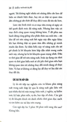  Siêu Năng Suất - The Productivity Project ( Bìa Cam ) - Chris Bailey 