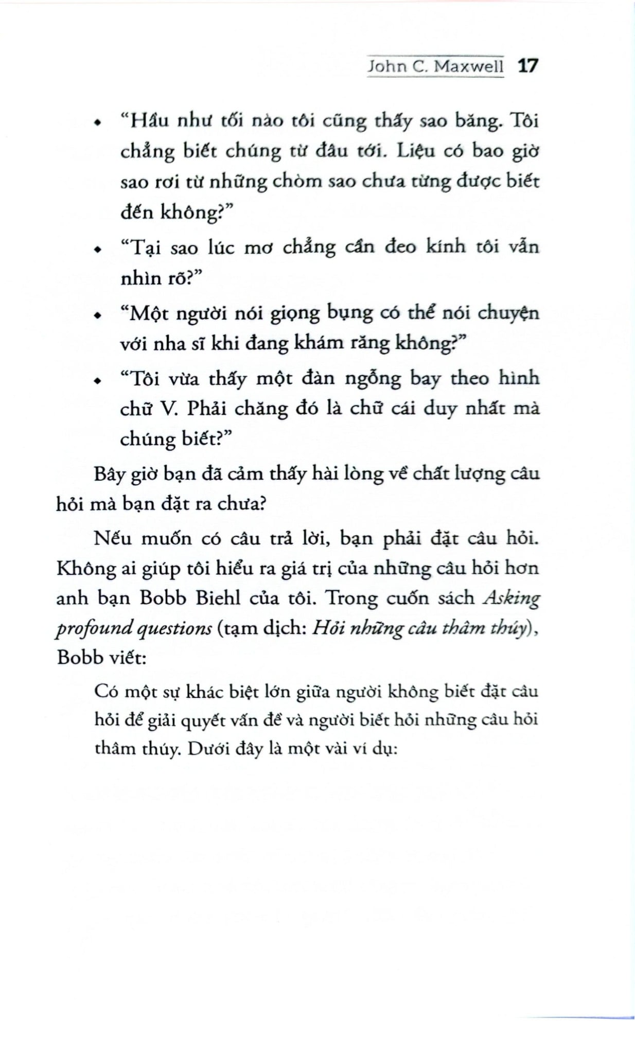 Lãnh Đạo Giỏi Hỏi Câu Hỏi Hay - John C. Maxwell