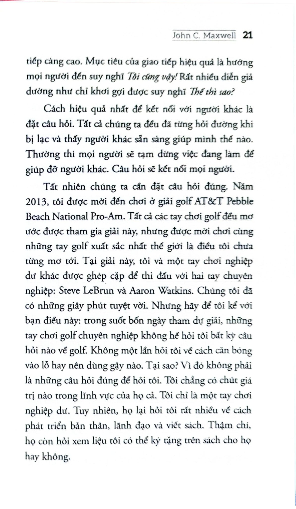 Lãnh Đạo Giỏi Hỏi Câu Hỏi Hay - John C. Maxwell