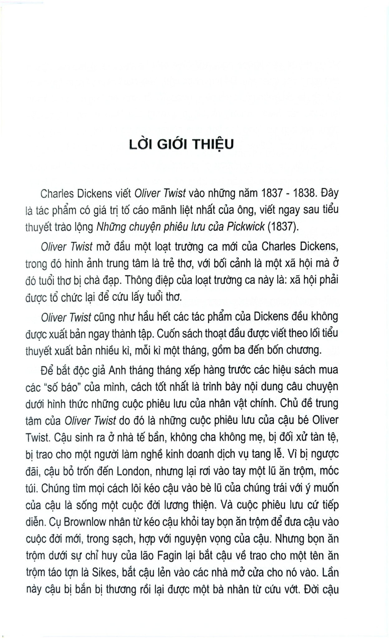 Văn Học Cổ Điển - Oliver Twist - Harriet Beecher Stowe