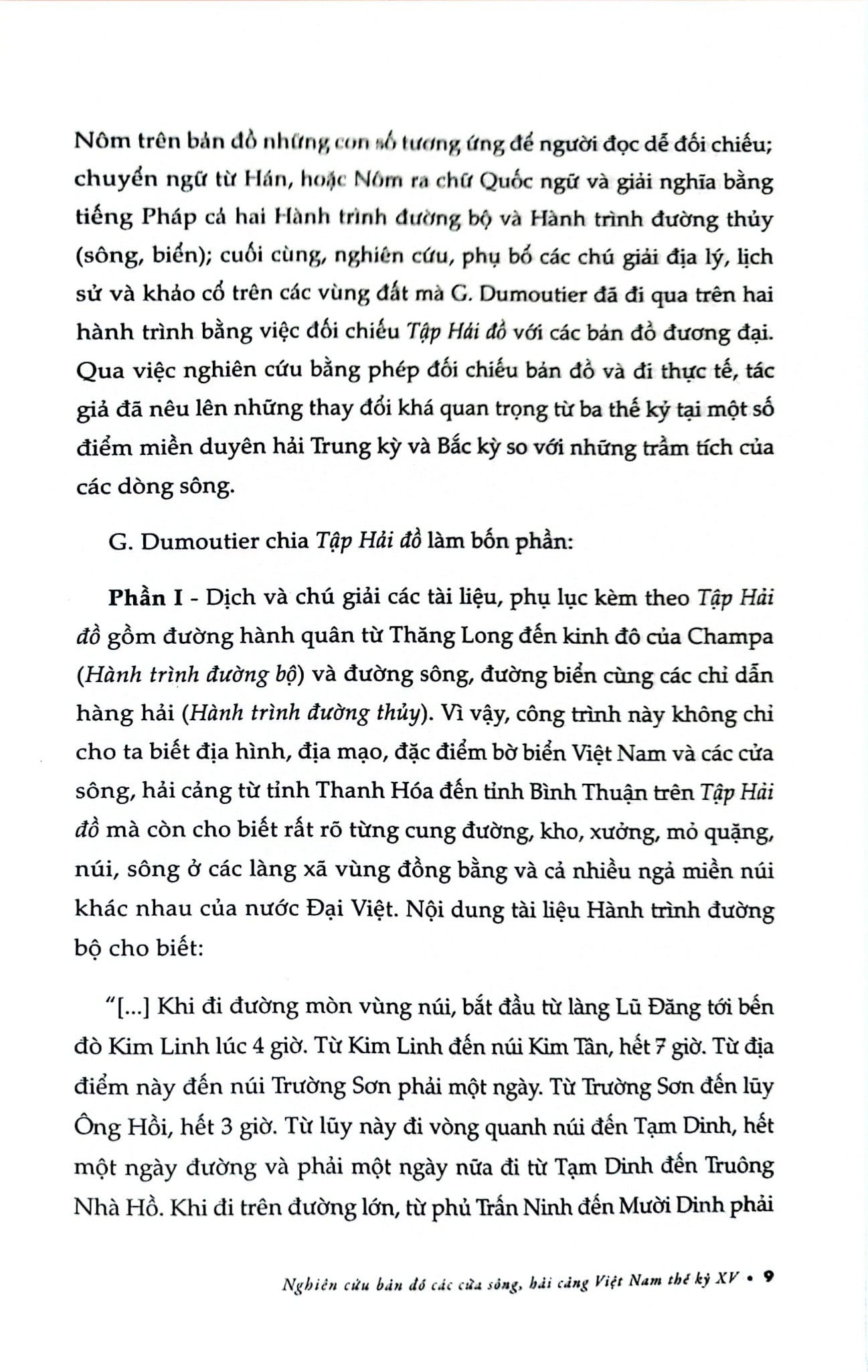 Nghiên Cứu Bản Đồ Các Cửa Sông, Hải Cảng Việt Nam Thế Kỷ XV - Gustave Dumoutier