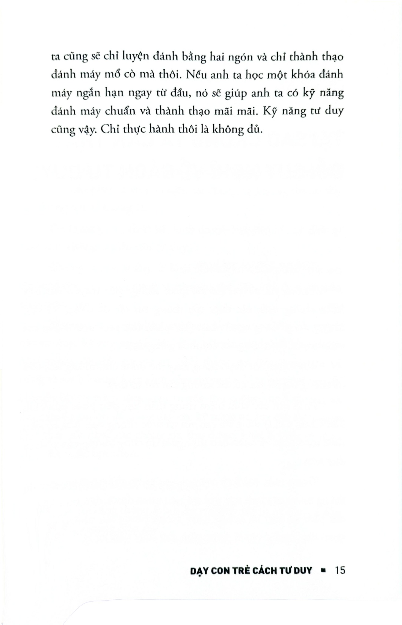 Dạy Con Trẻ Cách Tư Duy - Edward de Bono