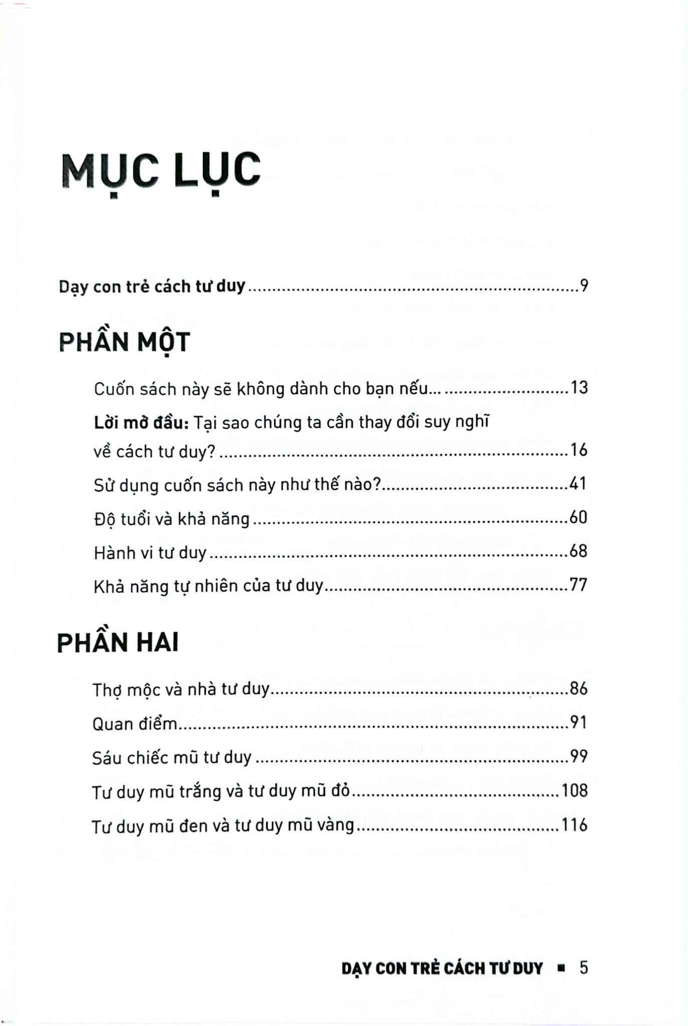 Dạy Con Trẻ Cách Tư Duy - Edward de Bono