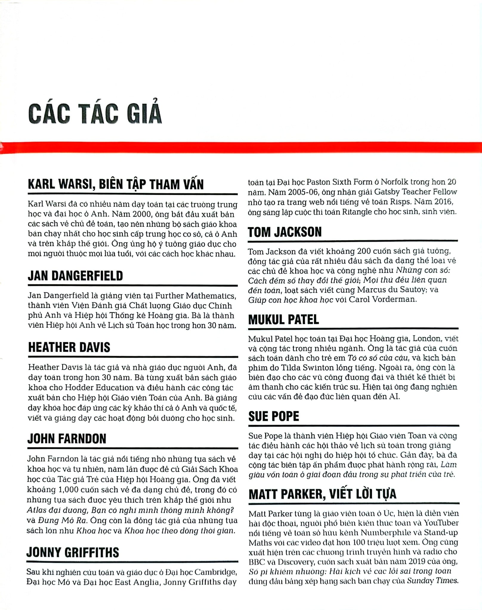 Toán Học - Khái Lược Những Tư Tưởng Lớn - DK