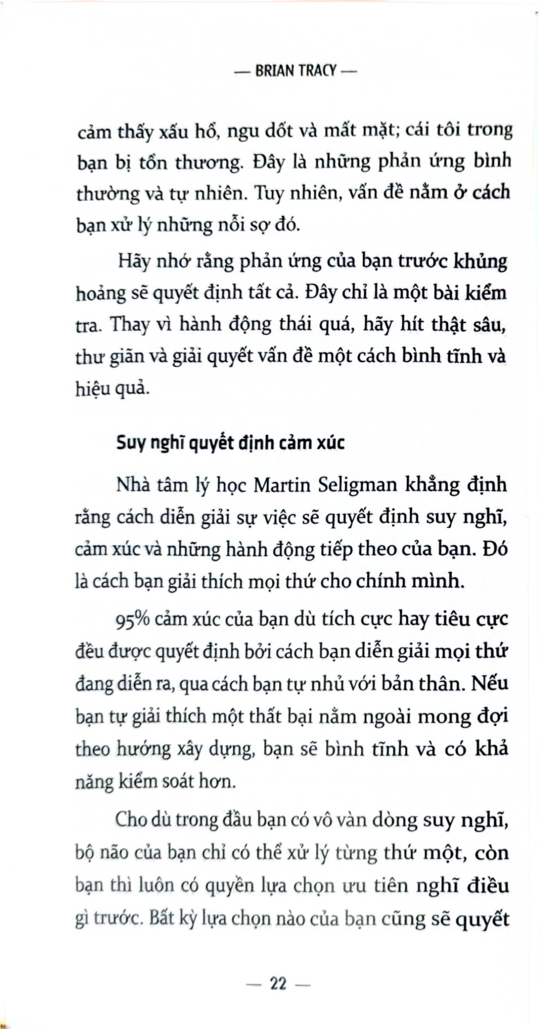 Thuật Quản Lý Khủng Hoảng Bản Thân  - Brian Tracy