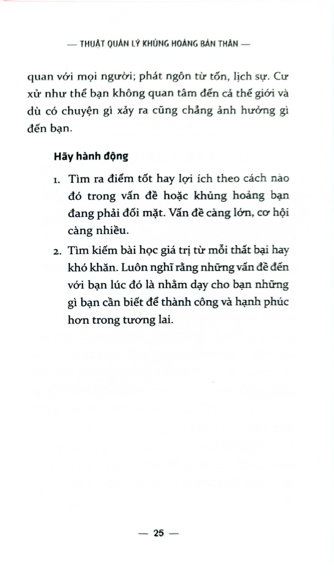 Thuật Quản Lý Khủng Hoảng Bản Thân  - Brian Tracy