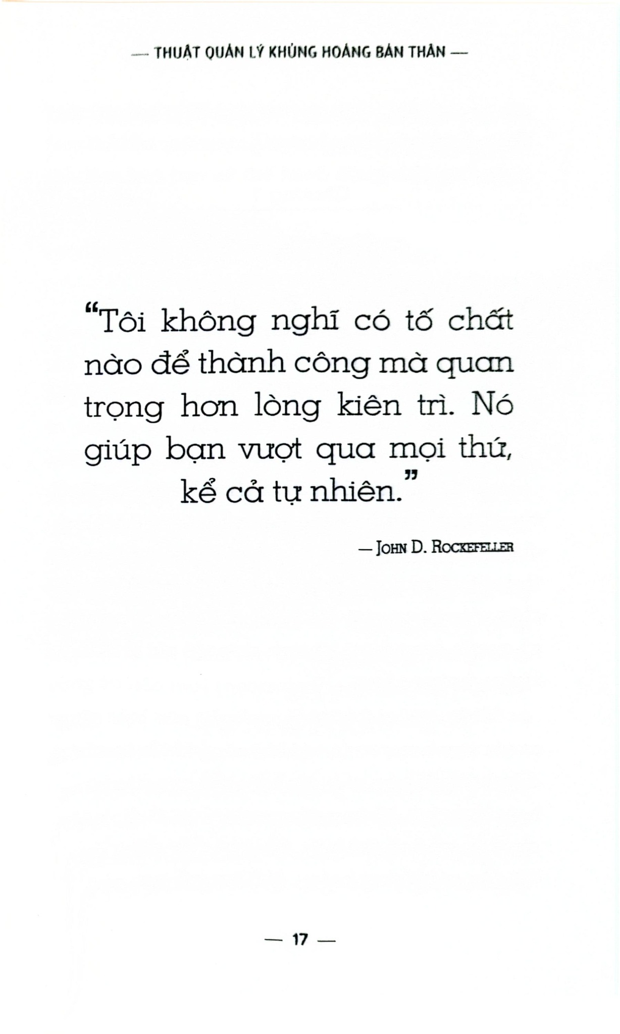 Thuật Quản Lý Khủng Hoảng Bản Thân  - Brian Tracy