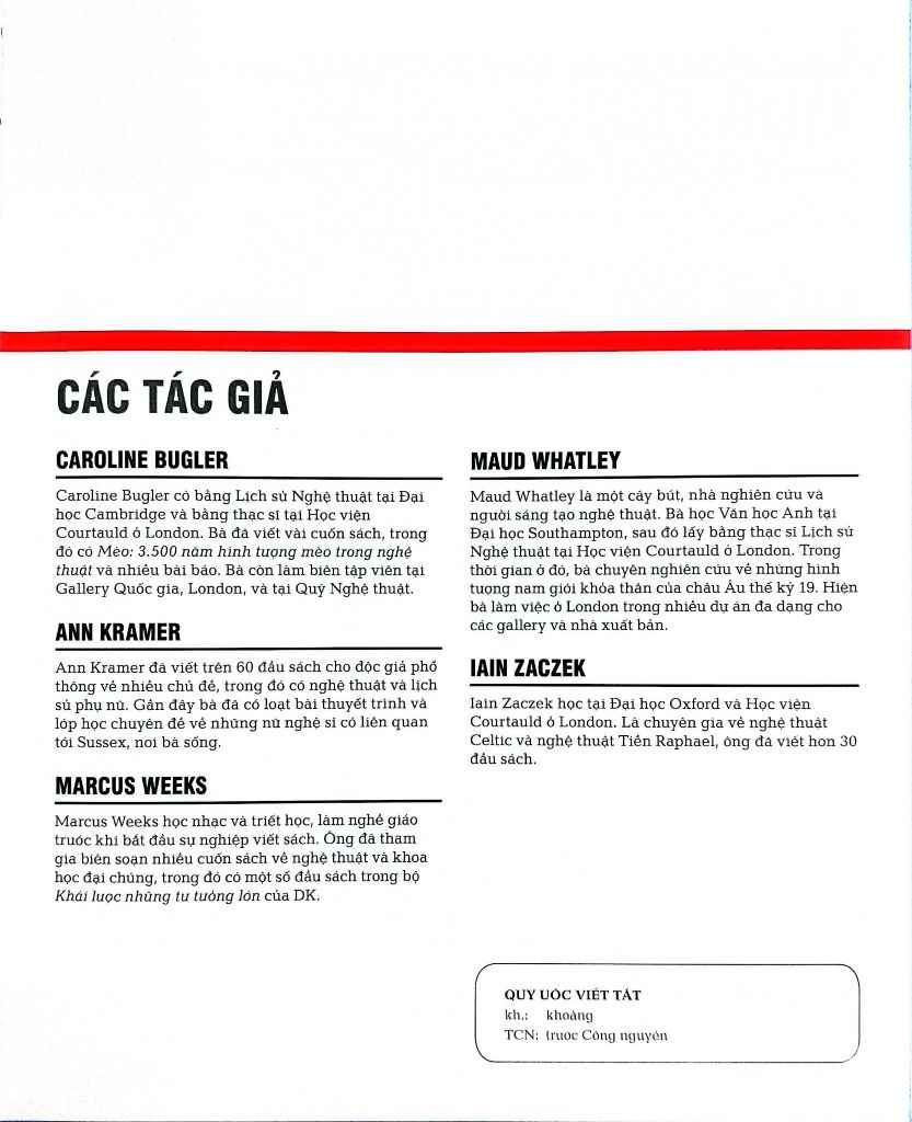 Nghệ Thuật - Khái Lược Những Tư Tưởng Lớn - DK