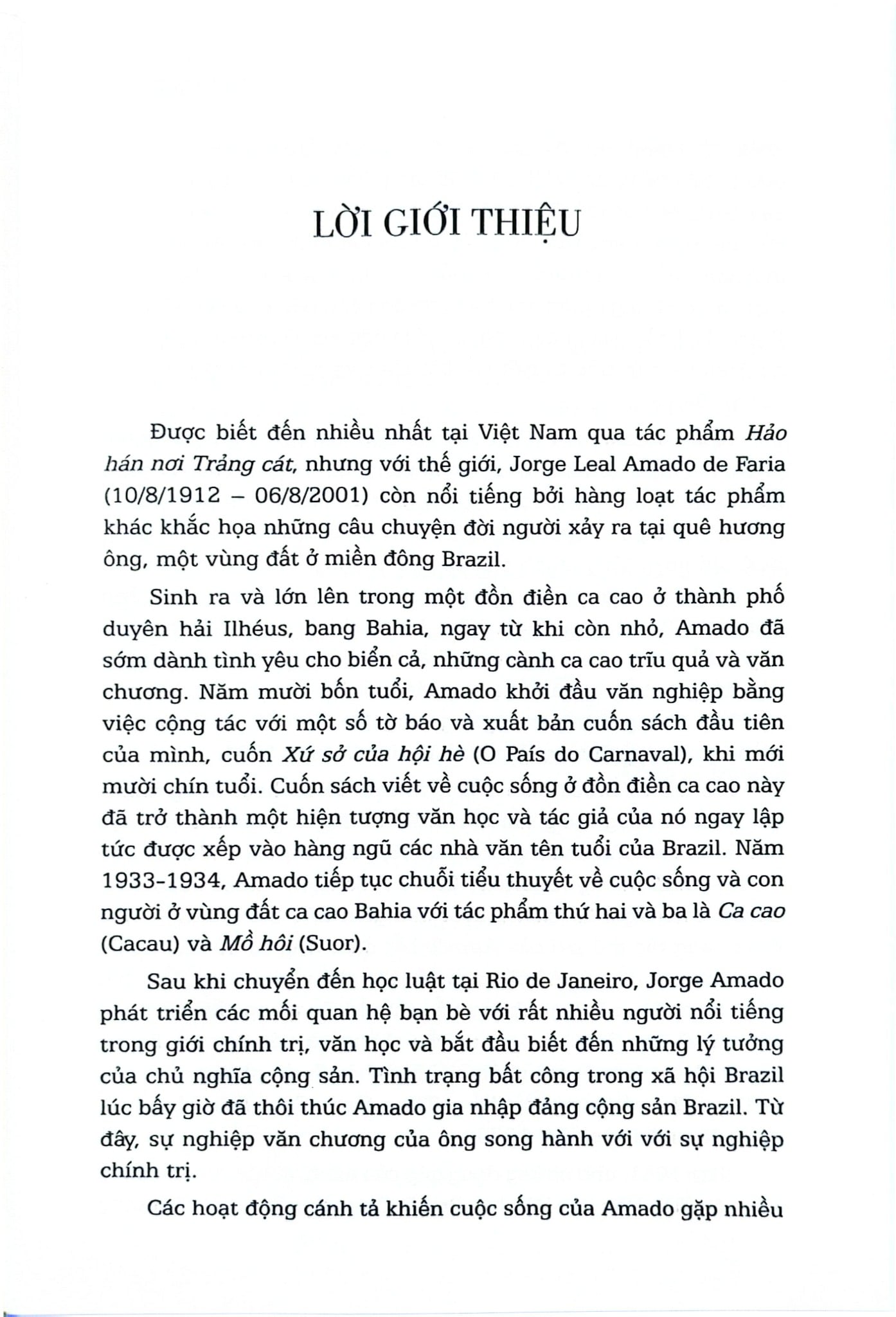 Đất Dữ - Jorge Amado