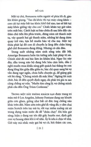  Bố Già - Ấn Bản Kỉ Niệm 55 Năm Xuất Bản Lần Đầu - Mario Puzo 