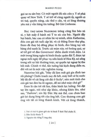  Bố Già - Ấn Bản Kỉ Niệm 55 Năm Xuất Bản Lần Đầu - Mario Puzo 