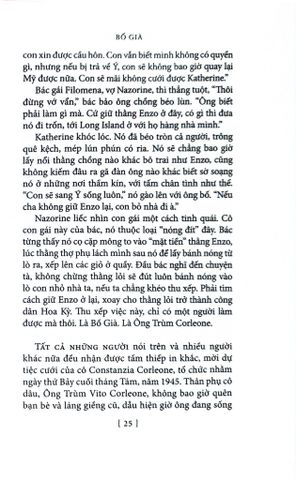  Bố Già - Ấn Bản Kỉ Niệm 55 Năm Xuất Bản Lần Đầu - Mario Puzo 