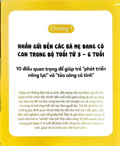  Nuôi Dạy Trẻ Từ 3 - 6 Tuổi: Phát Triển Năng Lực - Tỏa Sáng Cá Tính - 
Shiomi Yoshihiko 