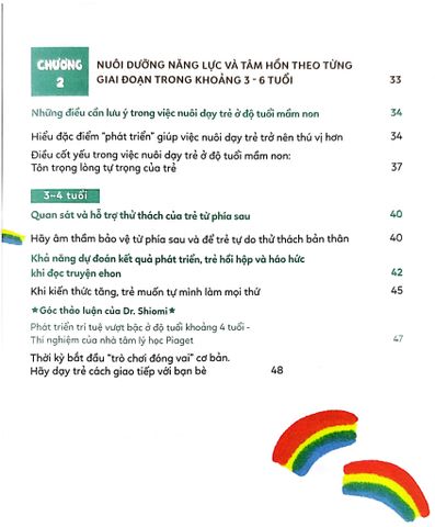  Nuôi Dạy Trẻ Từ 3 - 6 Tuổi: Phát Triển Năng Lực - Tỏa Sáng Cá Tính - 
Shiomi Yoshihiko 