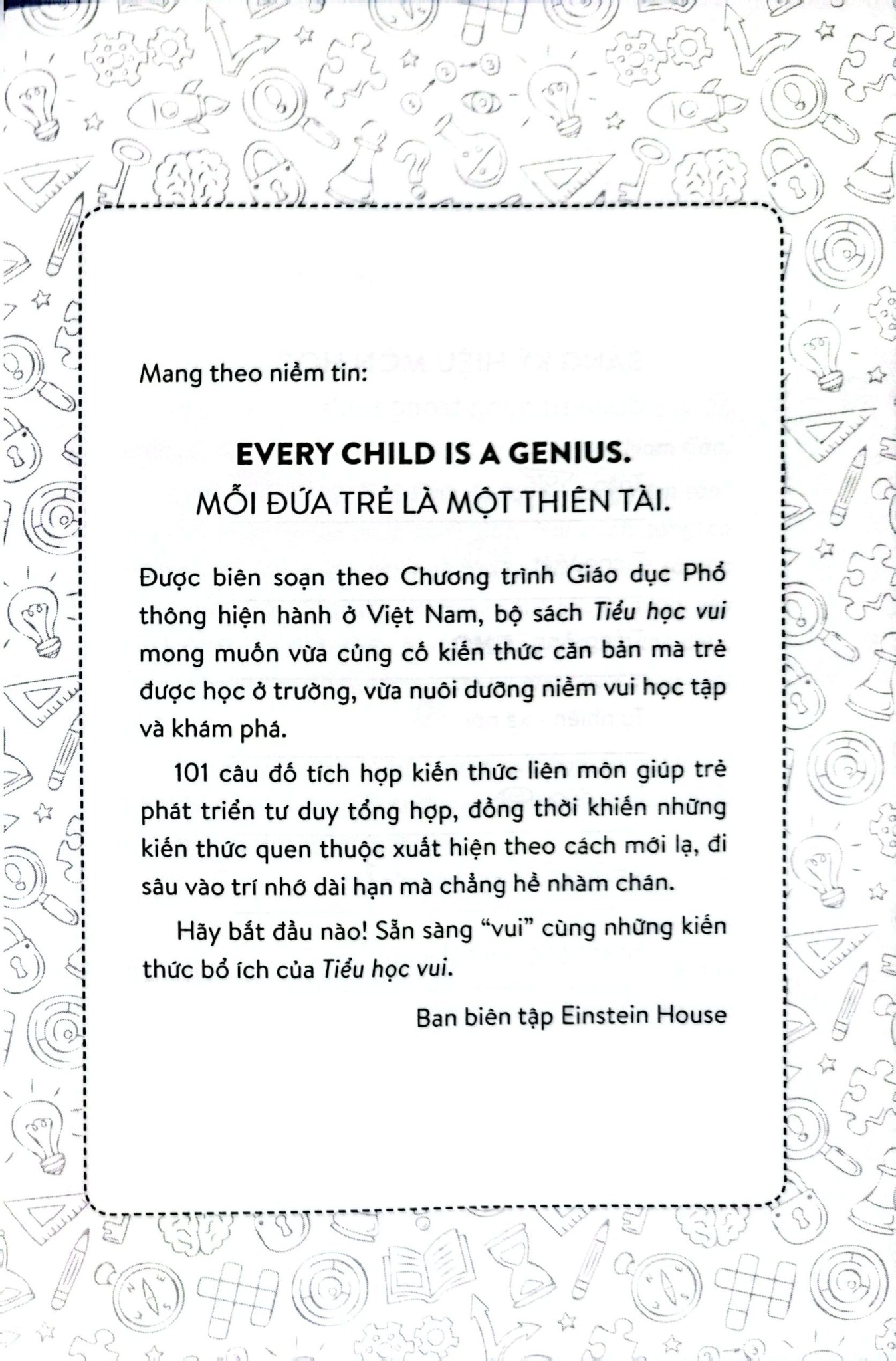 Tiểu Học Vui - Vững Vàng Lớp 2 - 101 Câu Đố Rèn Trí Não Luyện Kỹ Năng - Einstein Books