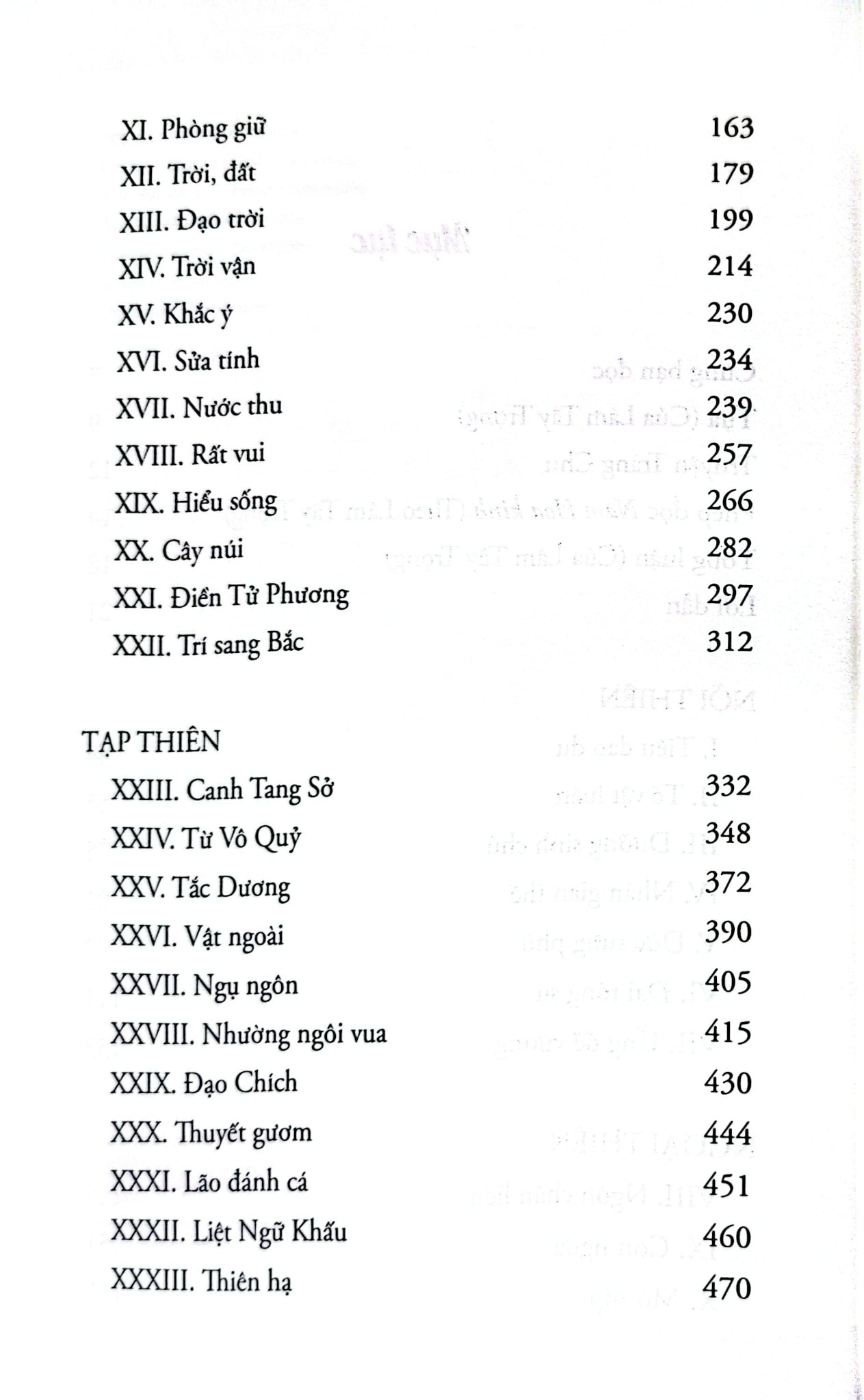 Nam Hoa Kinh - Trang Tử ( Nhượng Tống dịch) Omega