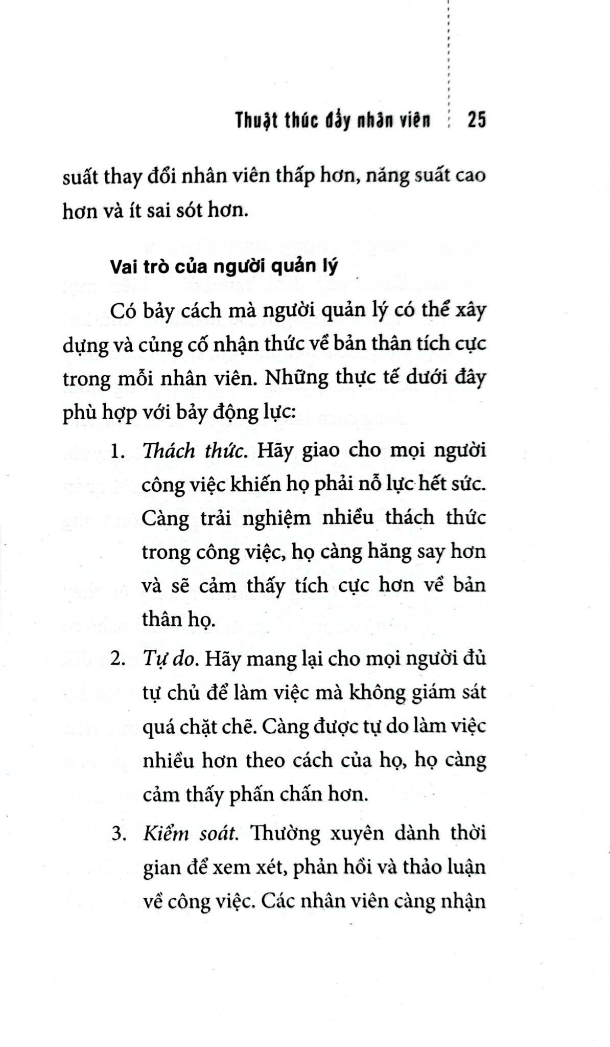 Thuật Thúc Đẩy Nhân Viên - Brian Tracy