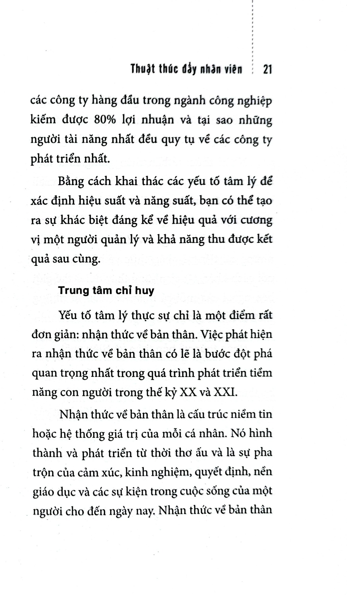 Thuật Thúc Đẩy Nhân Viên - Brian Tracy