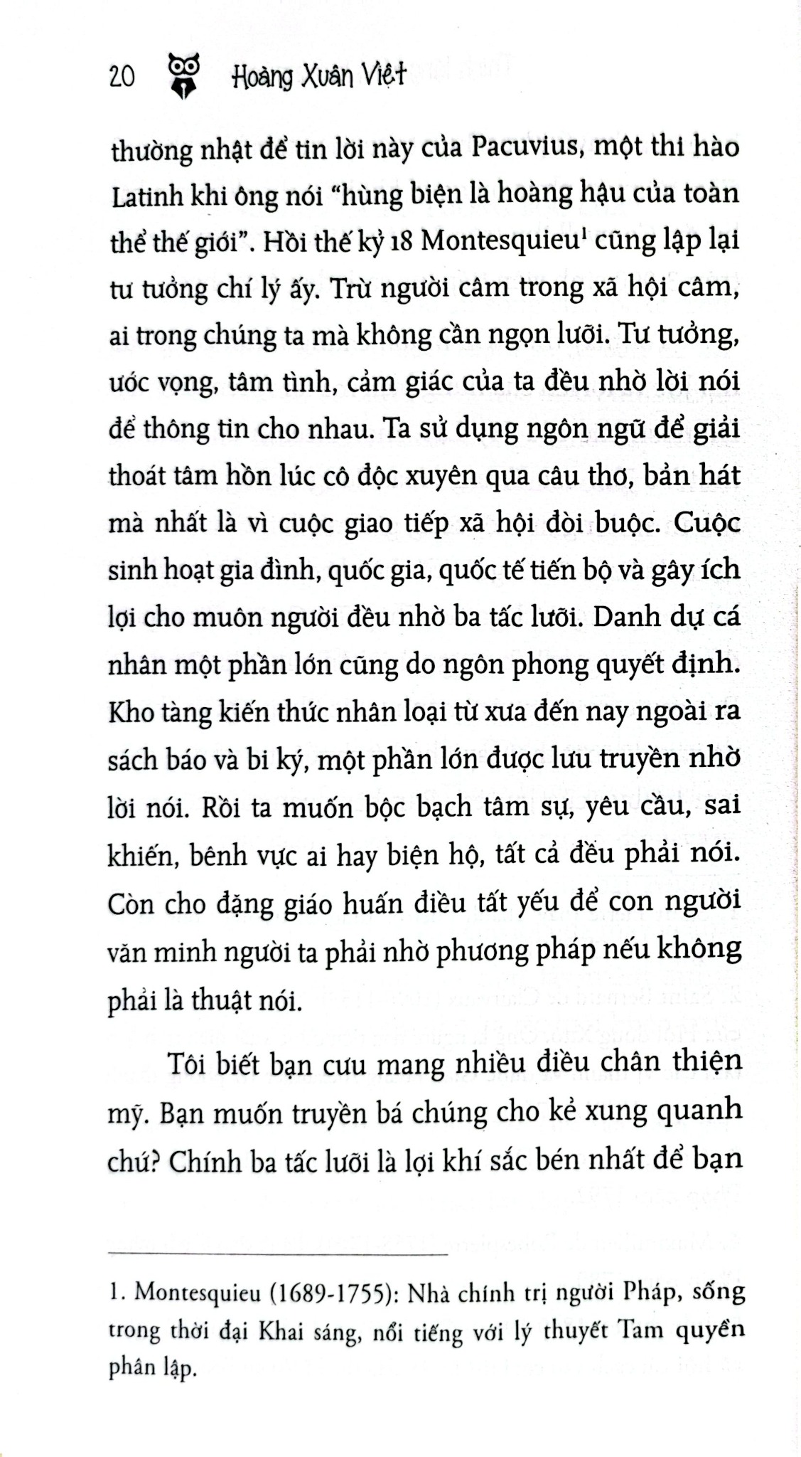 Thinh Lặng Cũng Là Hùng Biện - Hoàng Xuân Việt
