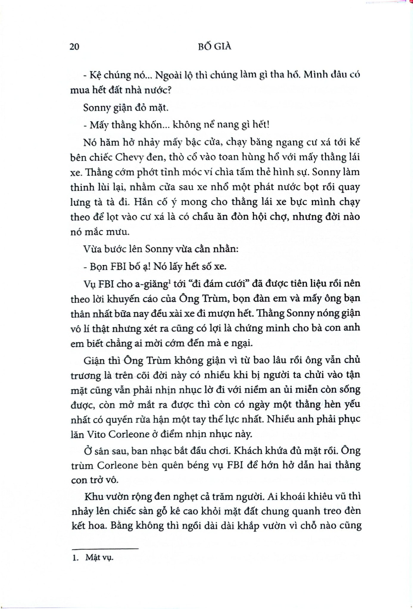 Bố Già - The Godfather - Mario Puzo (Bìa Cứng) - Đông A