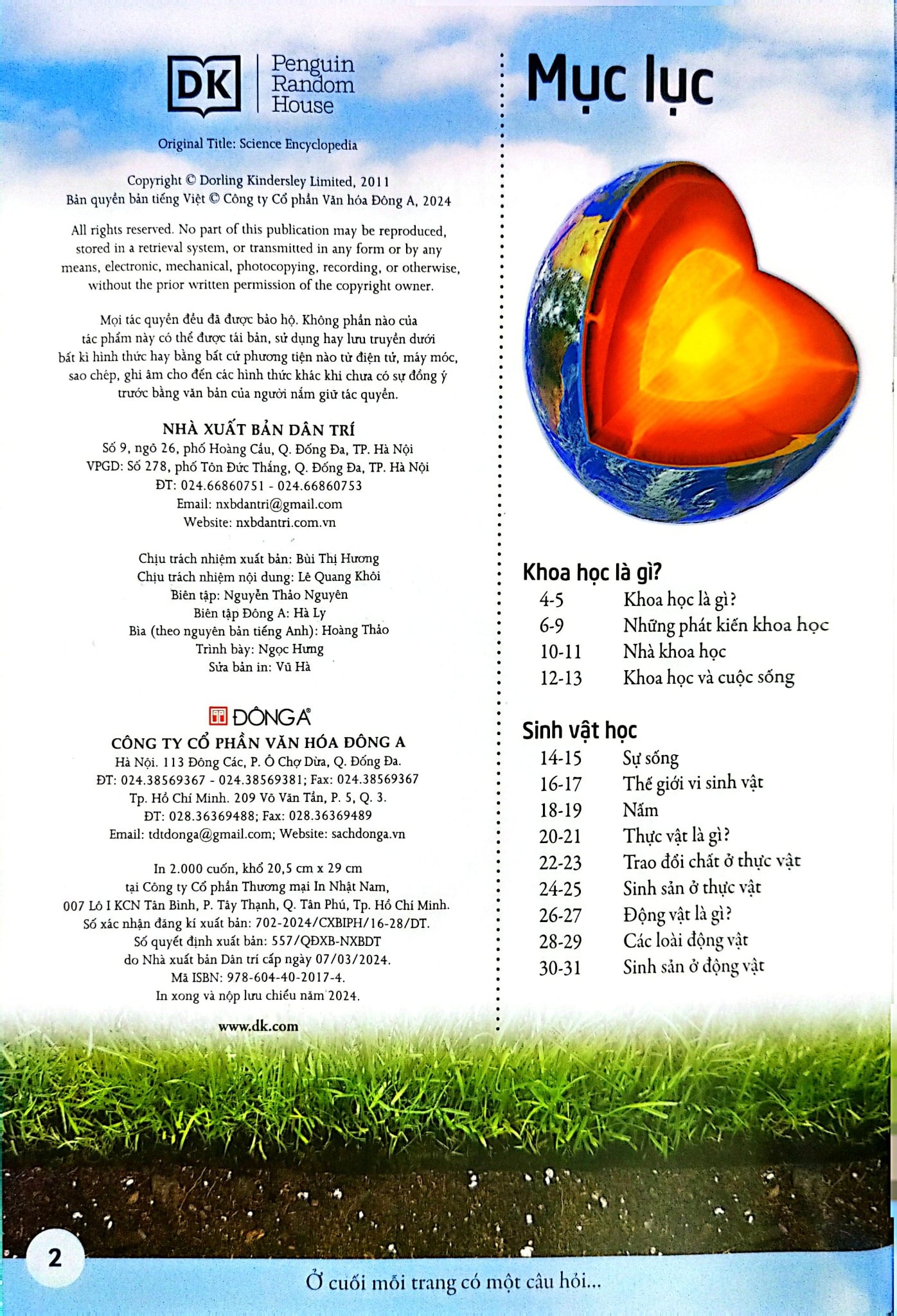 Bách Khoa Cho Trẻ Em - Bách Khoa Khoa Học - DK