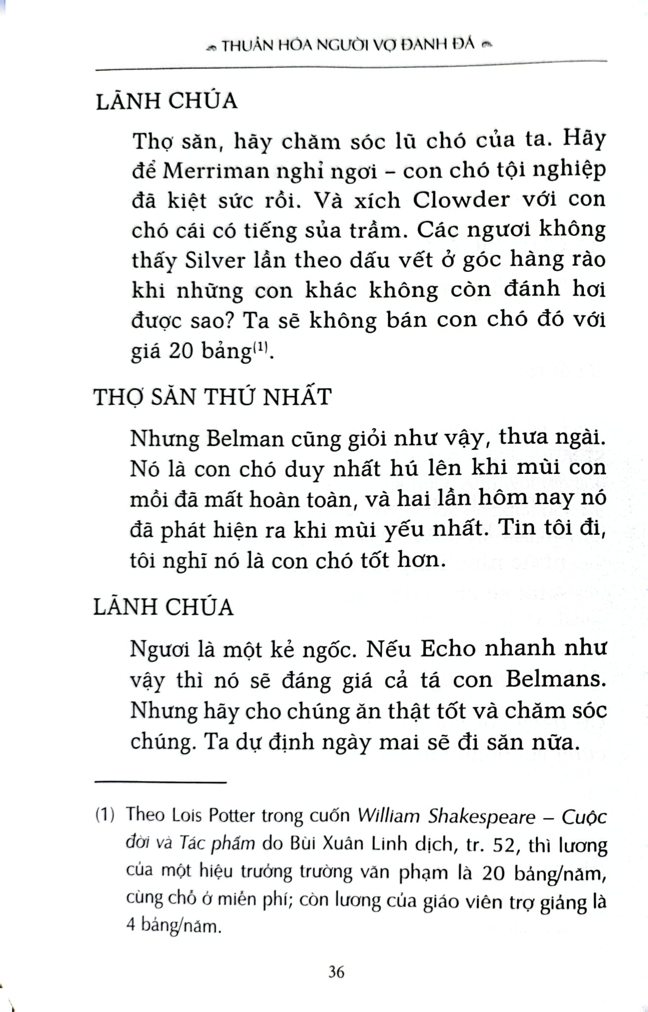 Thuần Hoá Người Vợ Đanh Đá - William Shakespeare