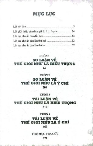  Combo Trọn Bộ 2 Cuốn Thế Giới Như Là Ý Chí và Biểu Tượng - Authur Schopenhauer 