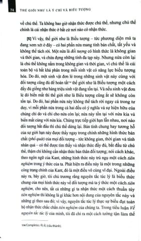  Combo Trọn Bộ 2 Cuốn Thế Giới Như Là Ý Chí và Biểu Tượng - Authur Schopenhauer 