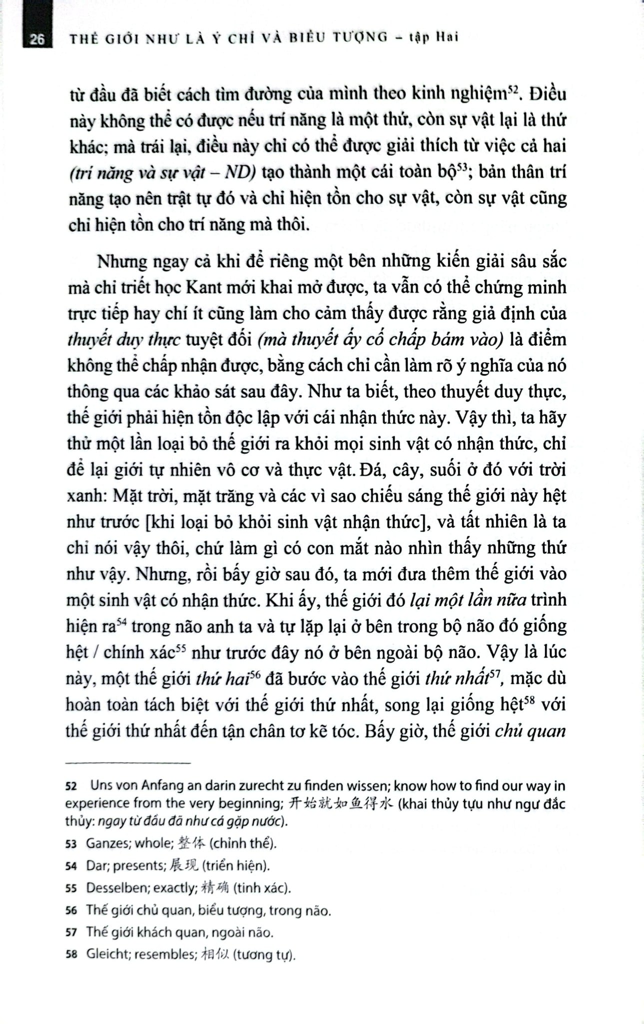 Thế Giới Như Là Ý Chí Và Biểu Tượng Tập 2 - Authur Schopenhauer